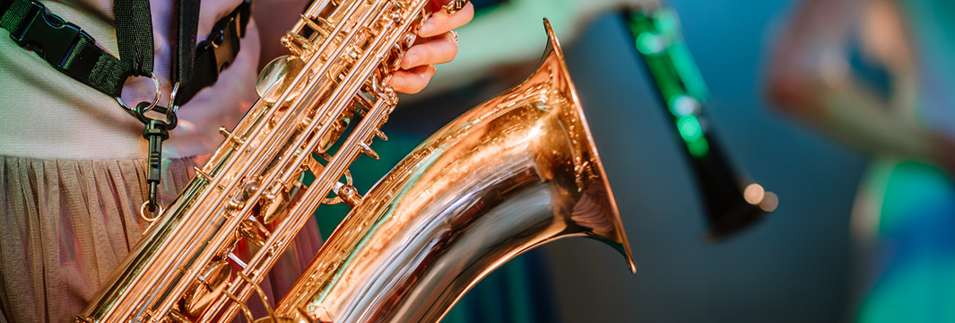 Saxophone player